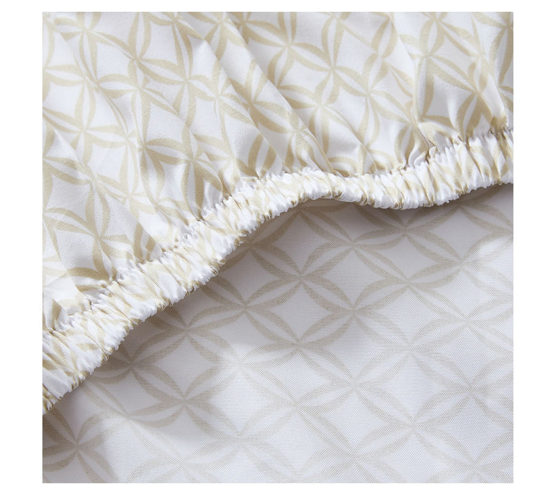 Lush Decor Eternity Sheet Set Neutral 6-Piece Set Queen — View 6