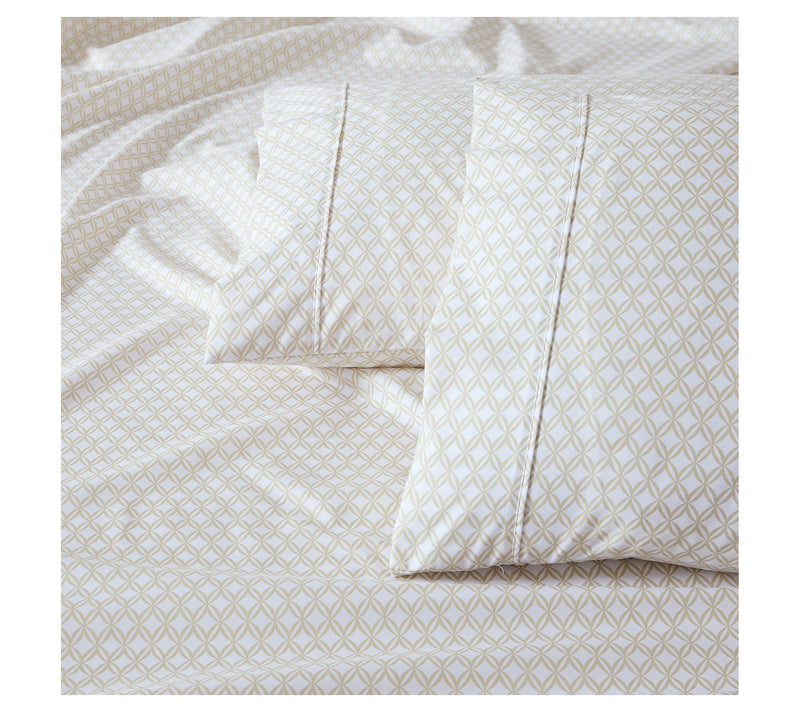 Lush Decor Eternity Sheet Set Neutral 6-Piece Set Queen — View 7