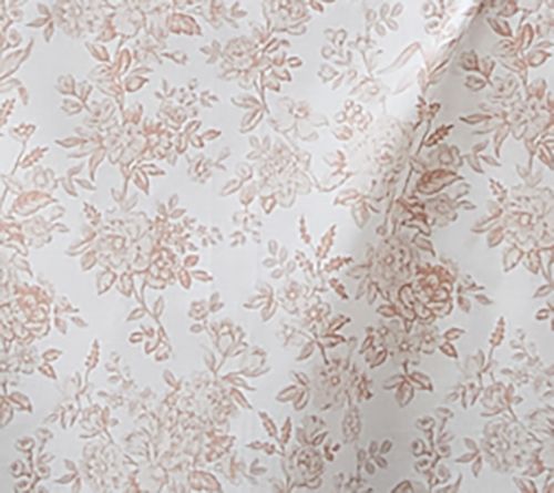 Lush Decor Peony Toile Cotton Sheet Set Peach 4-Piece Set King — View 9