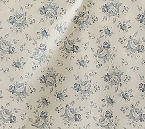 Lush Decor Rose Garden Cotton Sheet Set Blue 4-Piece Set King — View 9
