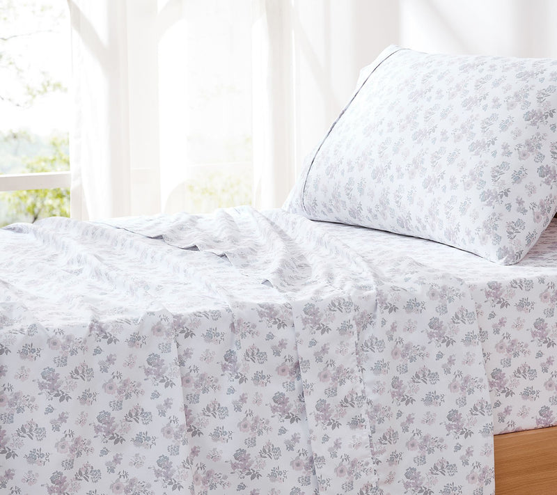 Lush Decor Suzette Sheet Set Pink 4-Piece Set Twin — View 3