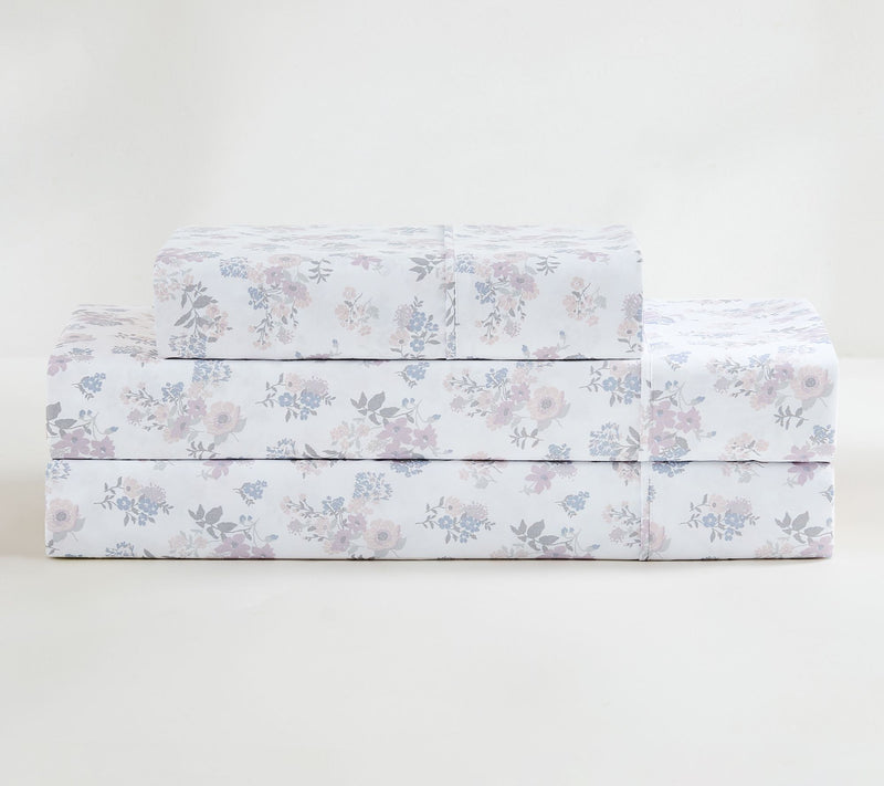 Lush Decor Suzette Sheet Set Pink 4-Piece Set Twin — View 4