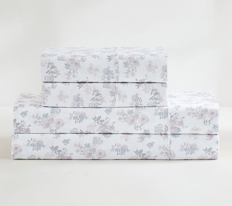 Lush Decor Suzette Sheet Set Pink 6-Piece Set King — View 4