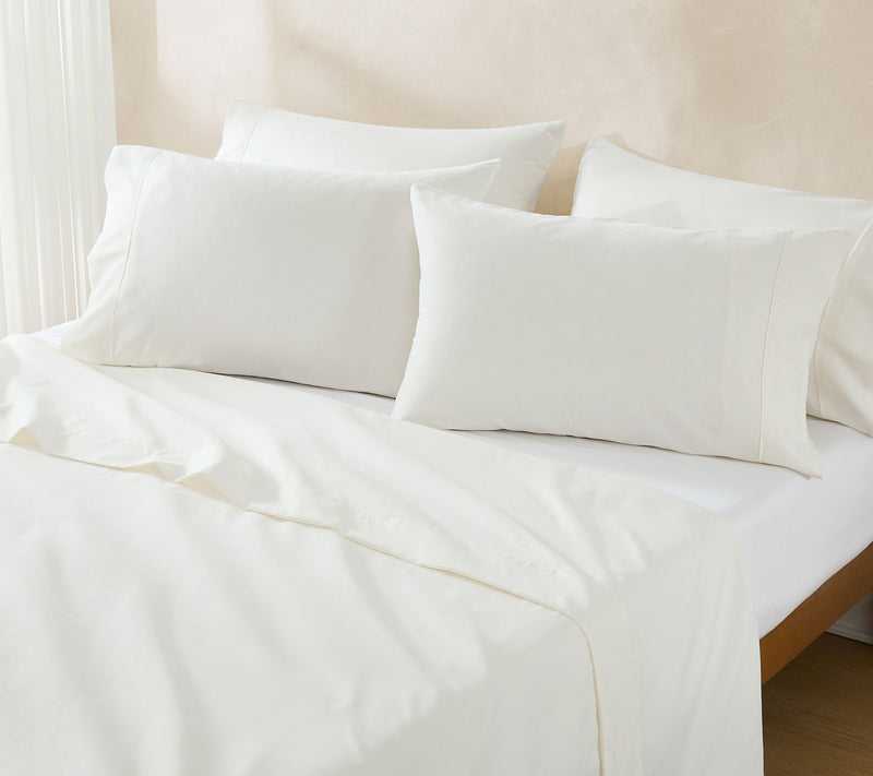 Lush Decor Verona Solid Sheet 6-Piece Set Full — View 2