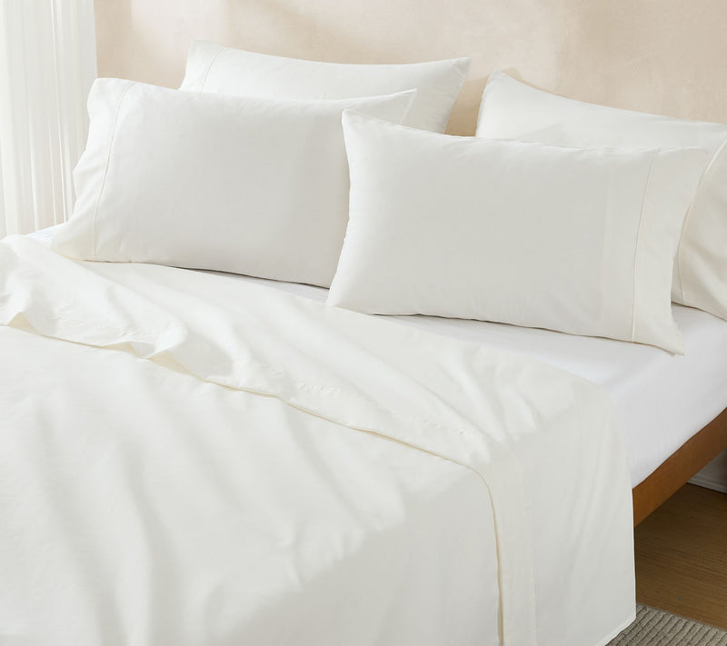 Lush Decor Verona Solid Sheet 6-Piece Set Queen — View 2