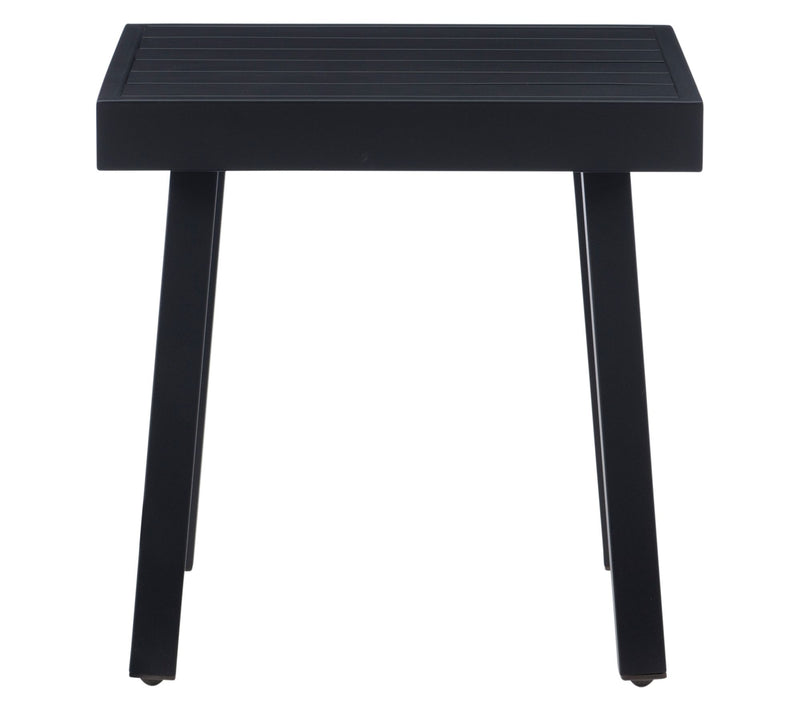 Linon Home Holland Aluminum Side Table — View 3