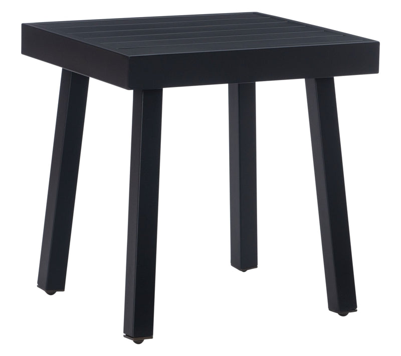 Linon Home Holland Aluminum Side Table — View 2