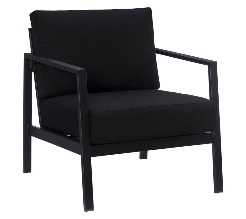 Linon Home Holland Aluminum Single Chair — View 2