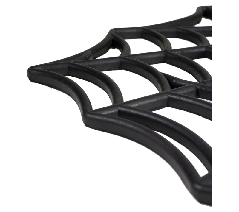 Northlight Spider Web Rectangular Halloween Doormat — View 4