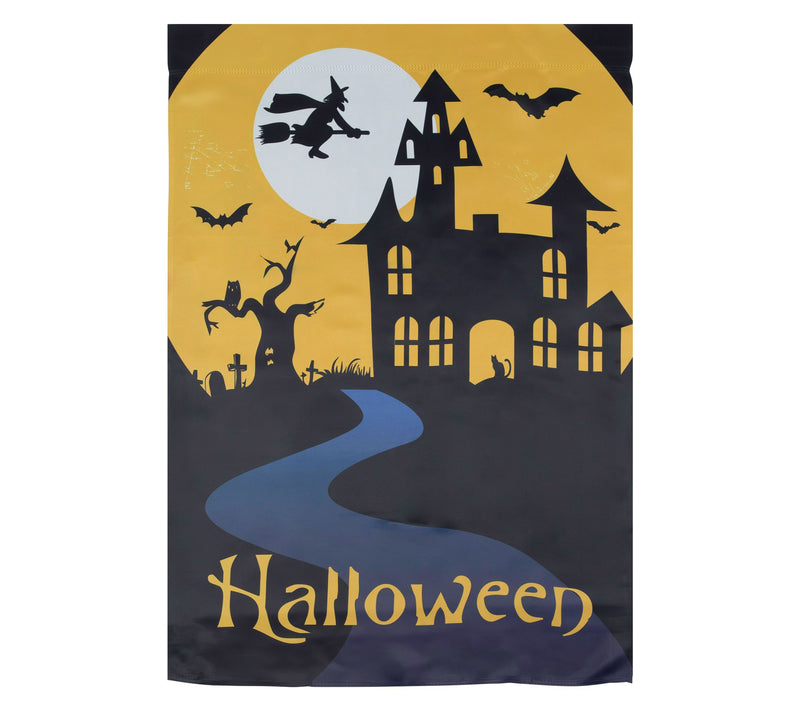 Northlight Spooky House Halloween Yard House Flag 28" x 40" — Main view