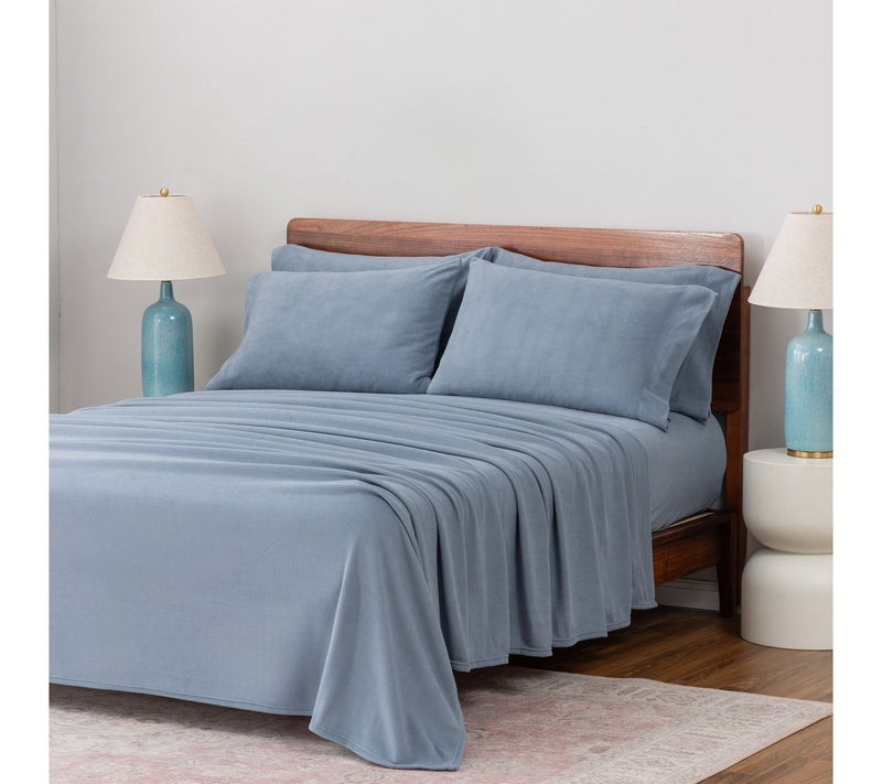 Berkshire Polarfleece Sheet Set with Extra Cases — View 18