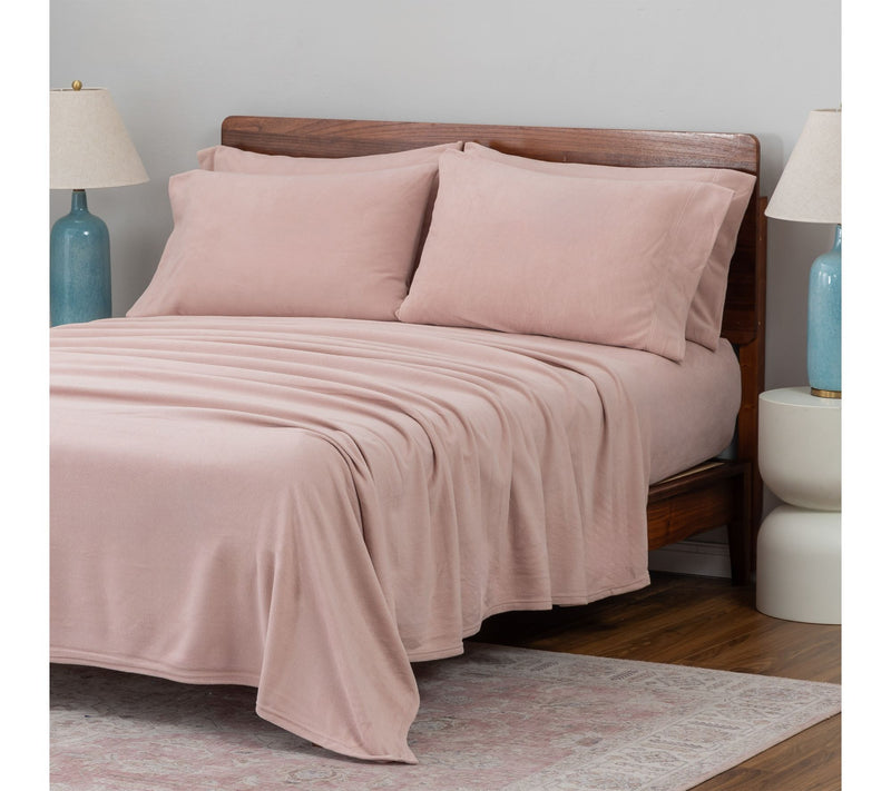 Berkshire Polarfleece Sheet Set with Extra Cases — View 19