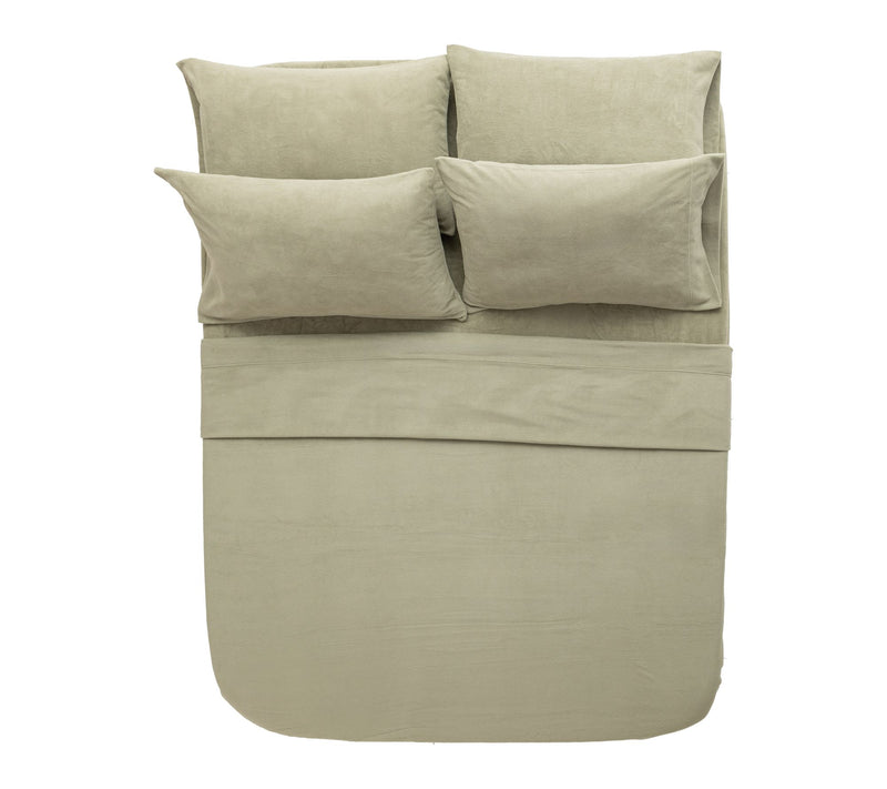 Berkshire Polarfleece Sheet Set with Extra Cases — View 3