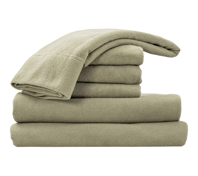 Berkshire Polarfleece Sheet Set with Extra Cases — View 4