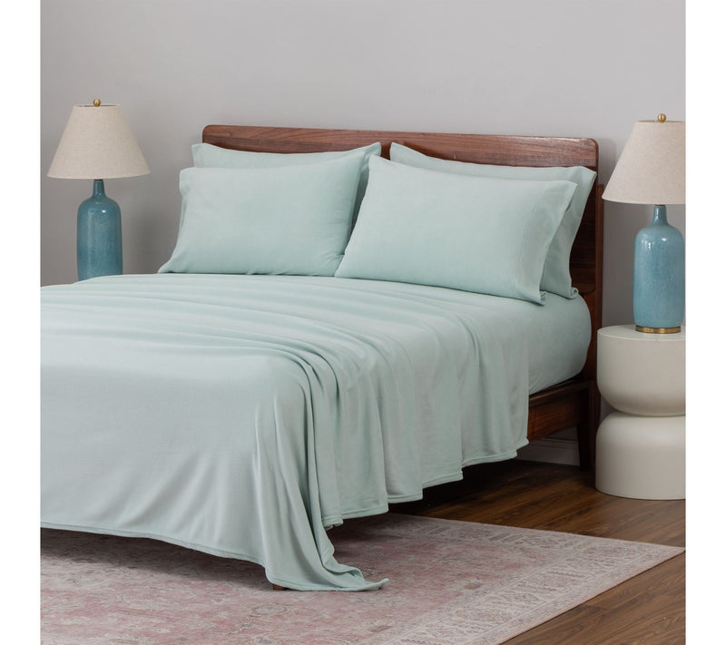 Berkshire Polarfleece Sheet Set with Extra Cases — View 28