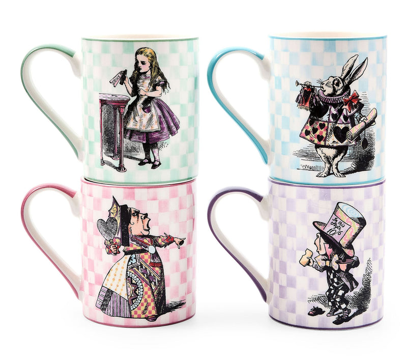 MacKenzie- Childs Alice in Wonderland Mugs — View 5