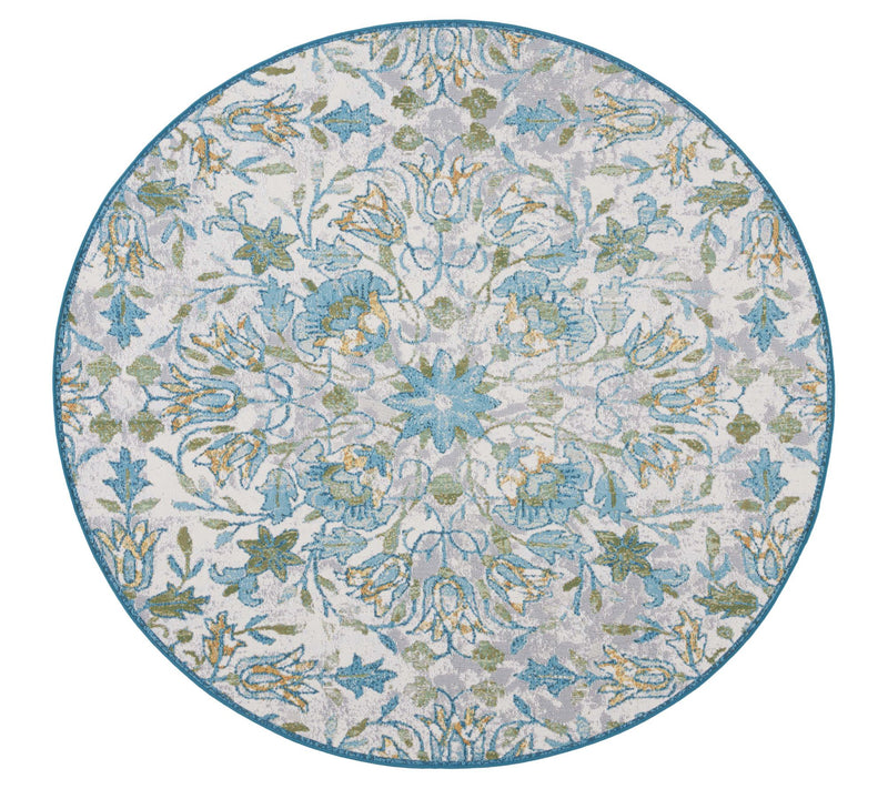 Safavieh Barbados Tropica 6'-6" x 6'-6" Round Rg — View 7
