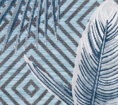 Safavieh Tropical Geometry 5'-1" x 7'-6" Outdoor Rug — View 7