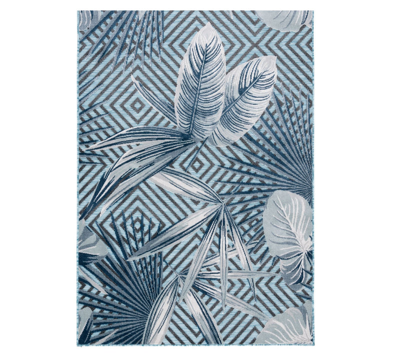 Safavieh Tropical Geometry 9' x 12' Outdoor Rug — Main view