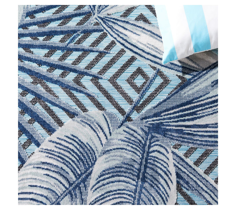 Safavieh Tropical Geometry 2' x 10' Outdoor Rug — View 3