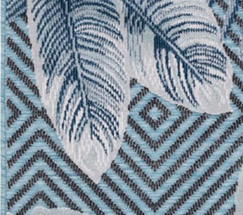 Safavieh Tropical Geometry 2' x 10' Outdoor Rug — View 7