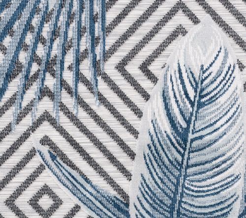 Safavieh Tropical Geometry 4' x 6' Outdoor Rug — View 6