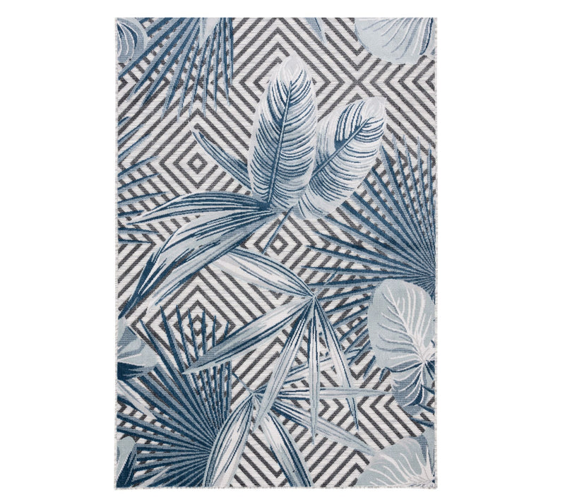 Safavieh Tropical Geometry 4' x 6' Outdoor Rug — View 8
