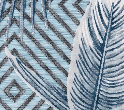 Safavieh Tropical Geometry 4' x 6' Outdoor Rug — View 7