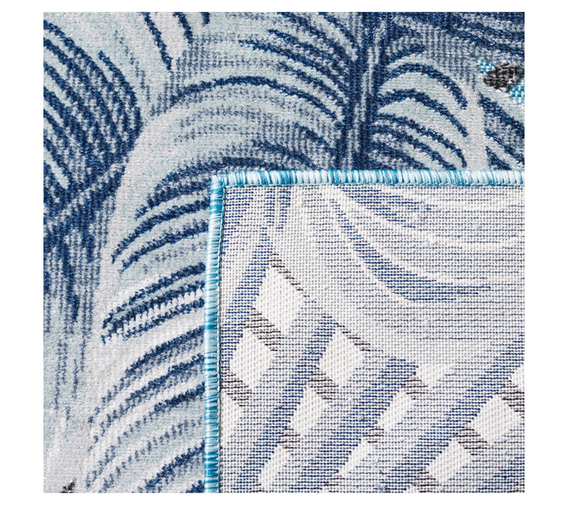 Safavieh Tropical Geometry 2' x 9' Outdoor Rug — View 5
