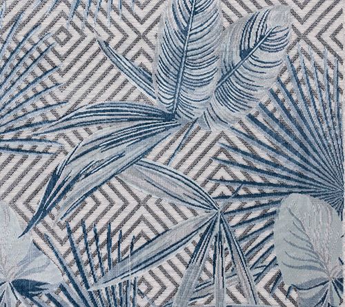 Safavieh Tropical Geometry 6'-5" x 6'-5" SquareOutdoor Rug — View 6