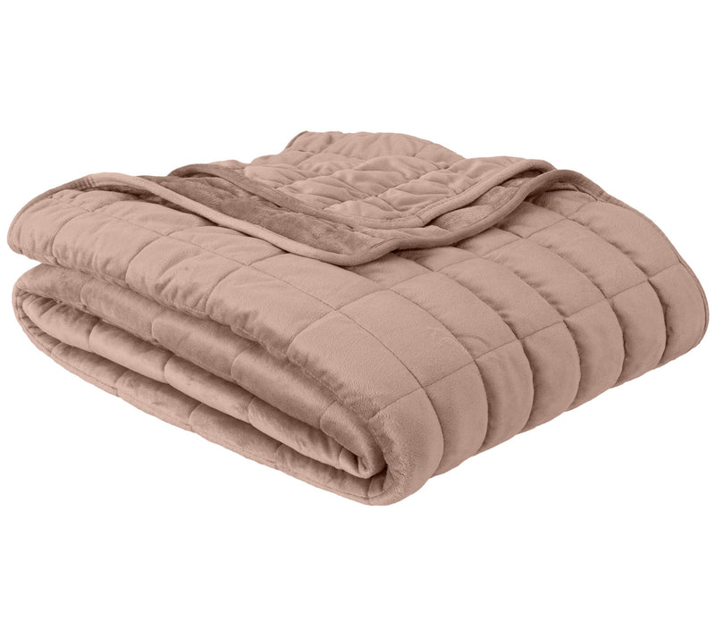 Berkshire Filled and Quilted Suedemink Oversized Throw — View 19