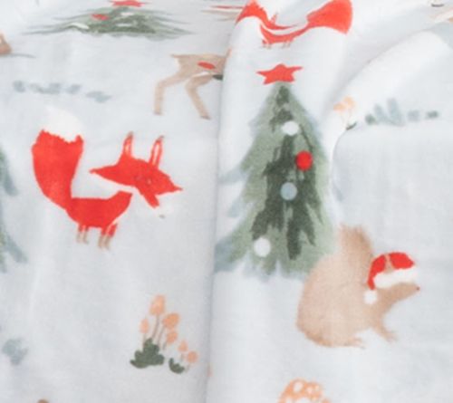 Berkshire Oversized Holiday Throw with Plush Gift Bag — View 5