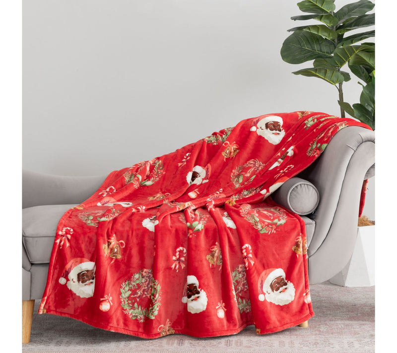 Berkshire Oversized Holiday Throw with Plush Gift Bag — View 14