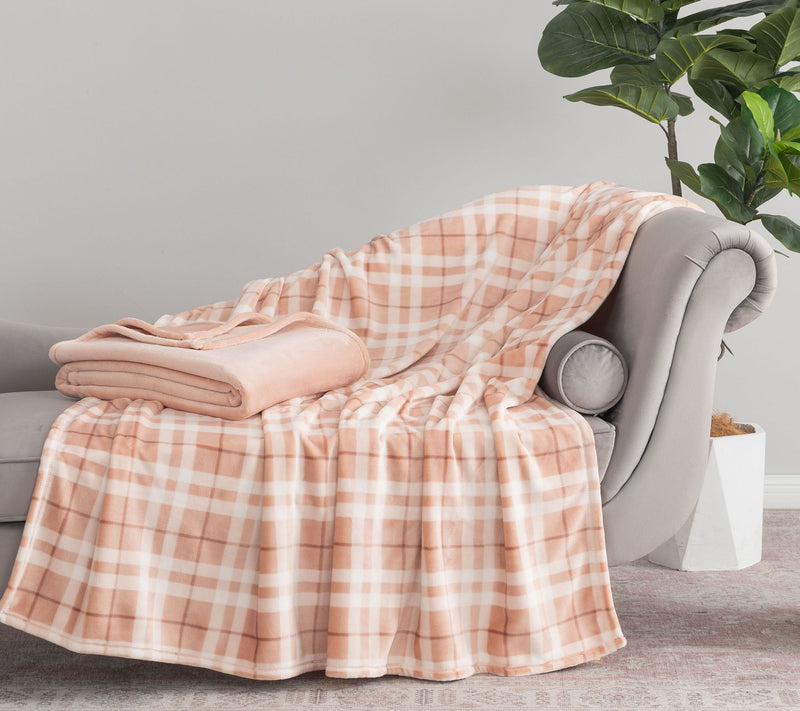 Berkshire Set of (2) 60x70 Velvetsoft Throws — View 11