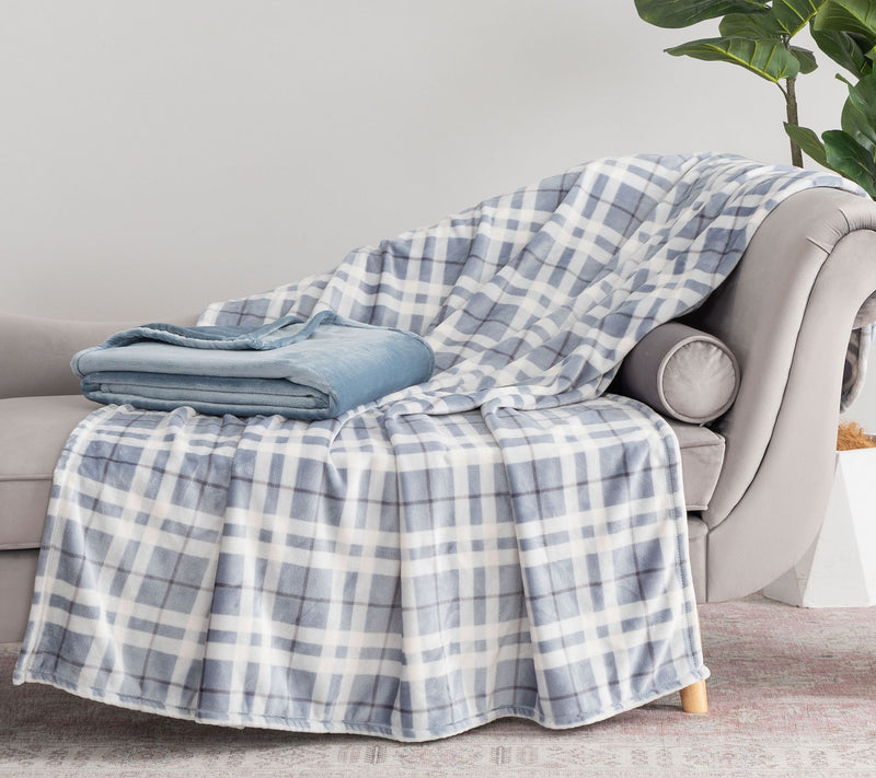 Berkshire Set of (2) 60x70 Velvetsoft Throws — View 17