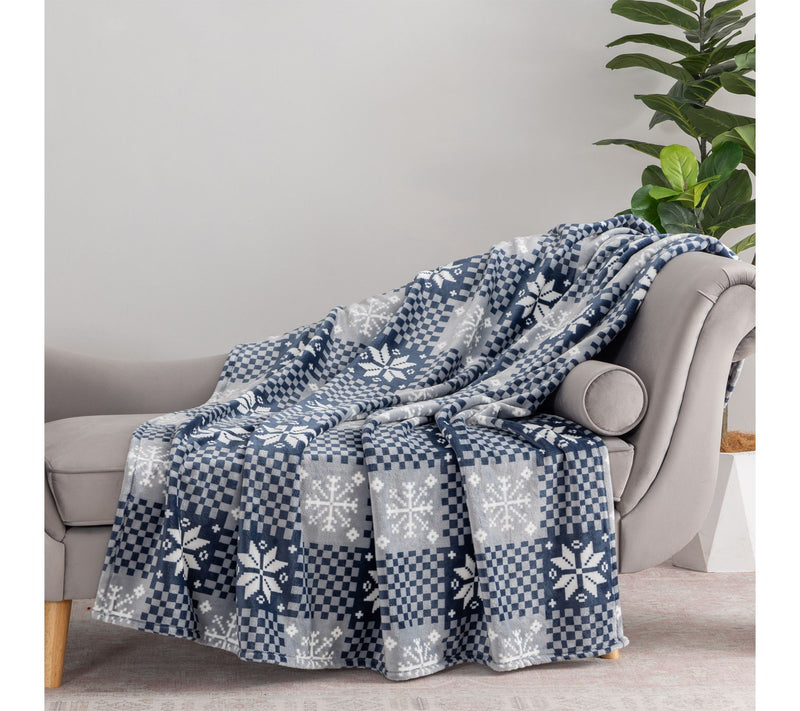 Berkshire 60x70 Printed Velvetsoft Lodge Throw — View 11