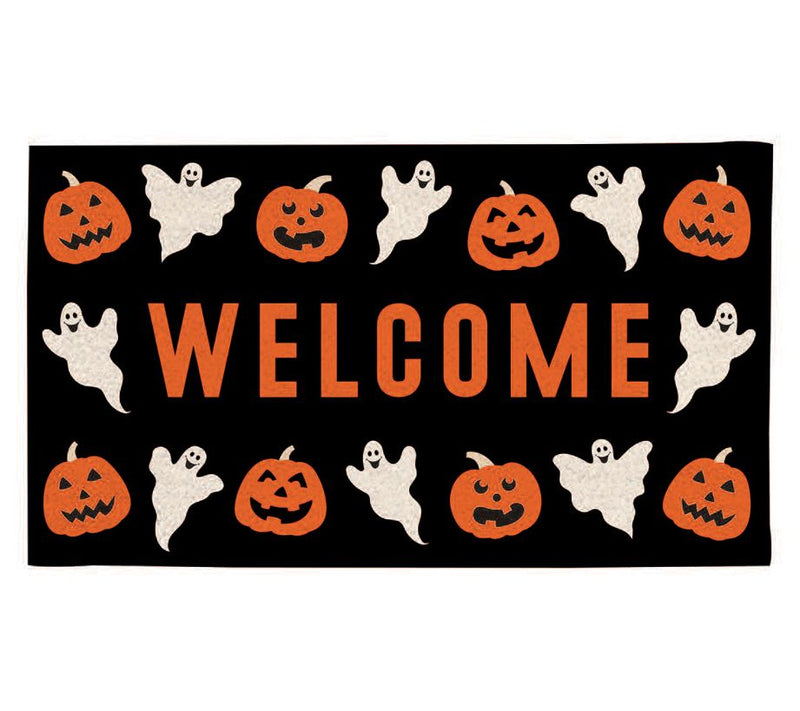 Evergreen Halloween Themed PVC Dirt Trapper Doormat — View 2