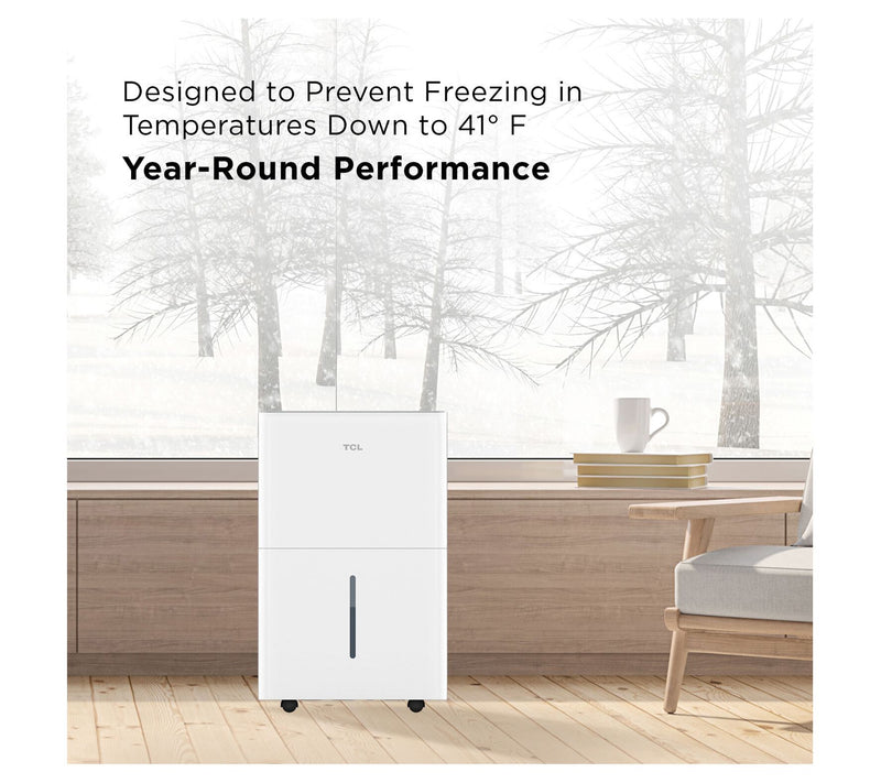 TCL 4,500 Sq. Ft. Smart 50 Pint Dehumidifier — View 6