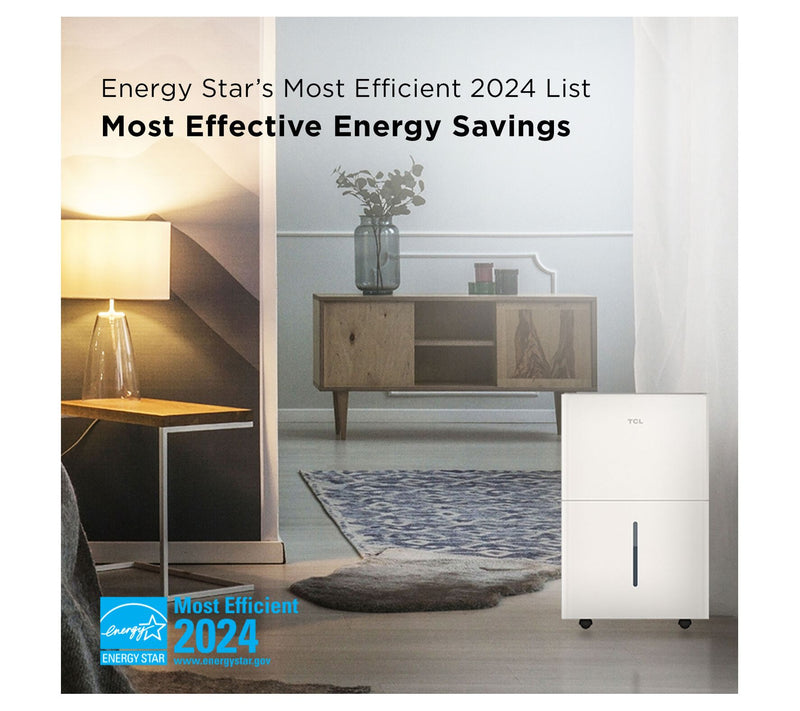 TCL 2000 Sq. Ft. 25-Pint Smart Dehumidifier — View 3