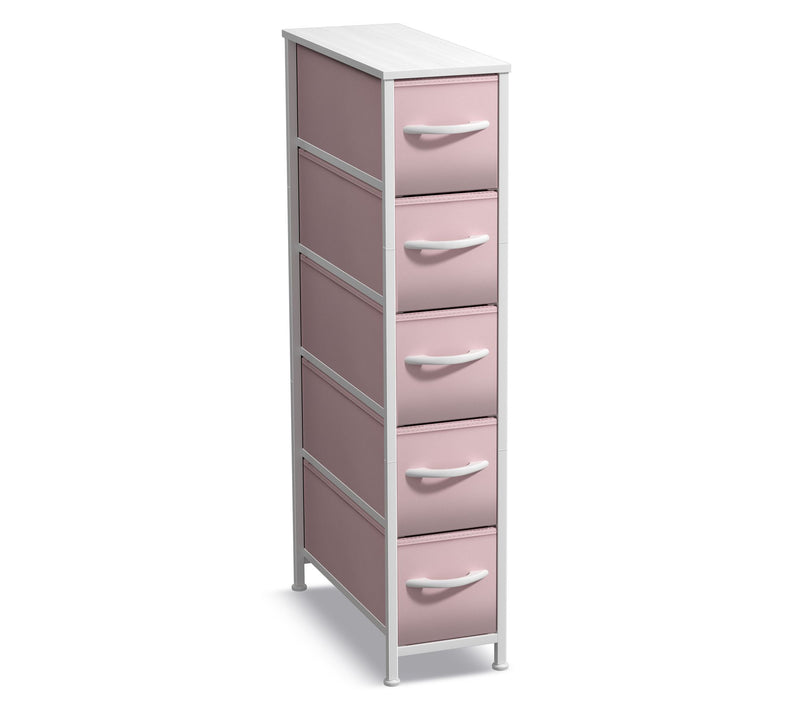 Sorbus 5-Drawers Narrow Dresser, Vertical Slim Storage Chest — View 28