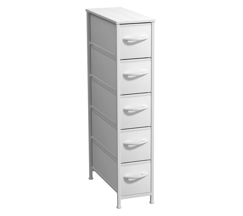 Sorbus 5-Drawers Narrow Dresser, Vertical Slim Storage Chest — View 30