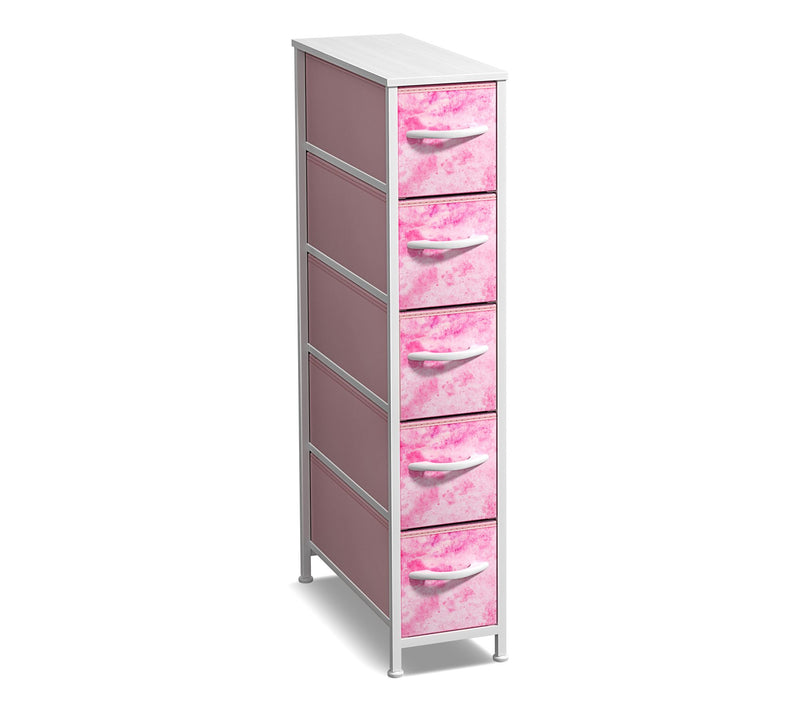 Sorbus 5-Drawers Narrow Dresser, Vertical Slim Storage Chest — View 14