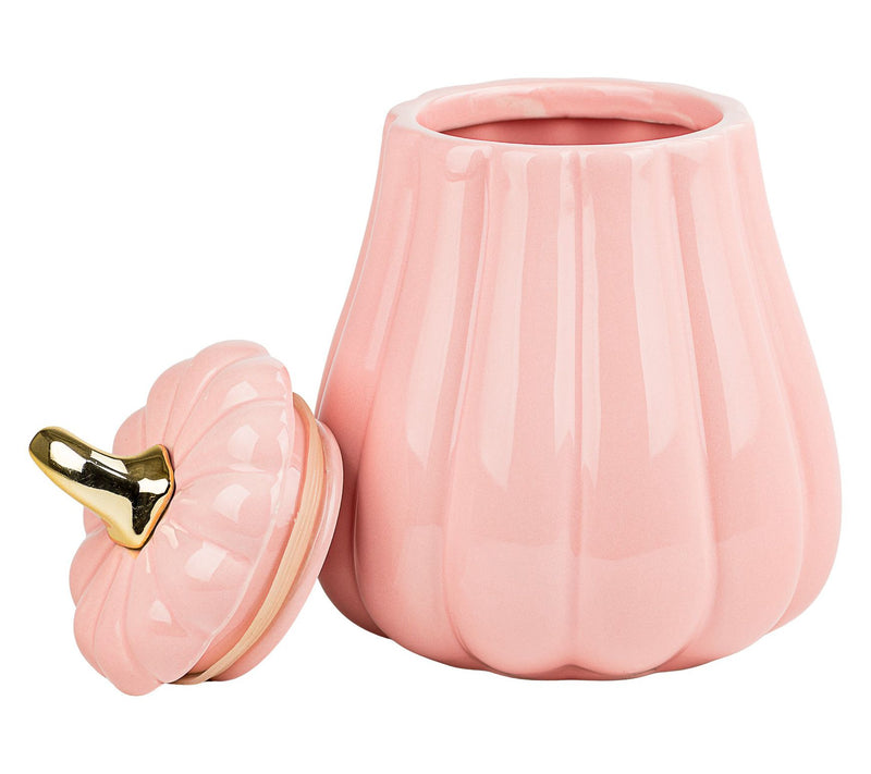 10 Strawberry Street Set of 2 Pink Graduated Gourd Canisters — View 3