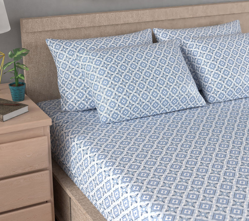 Home Reflections 800TC Triblend Sheet Set with Extra Cases — View 22