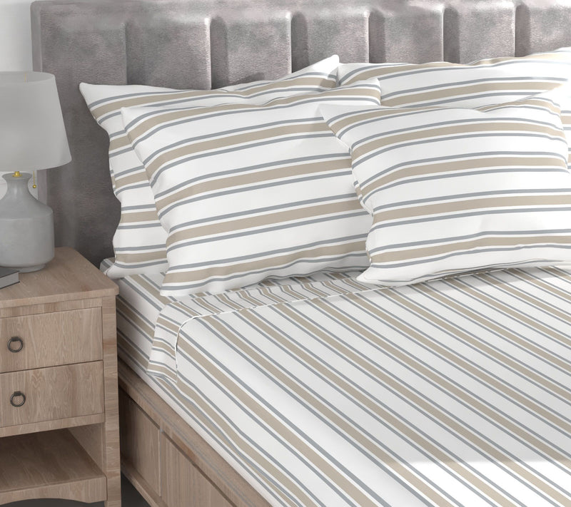 Home Reflections 800TC Triblend Sheet Set with Extra Cases — View 3