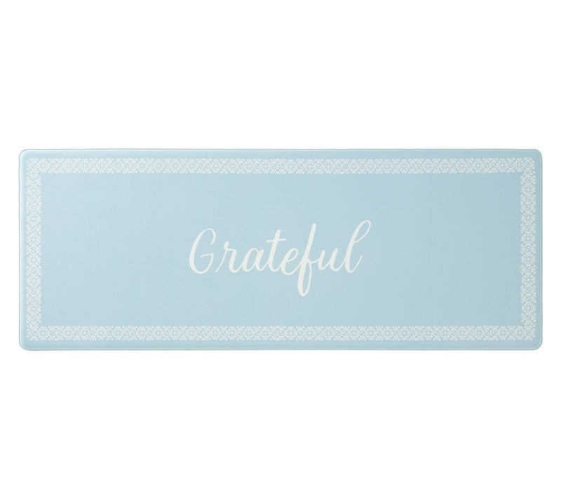 Martha Stewart Bloomfield Grateful 18"x 48" Kitchen Mat — View 11