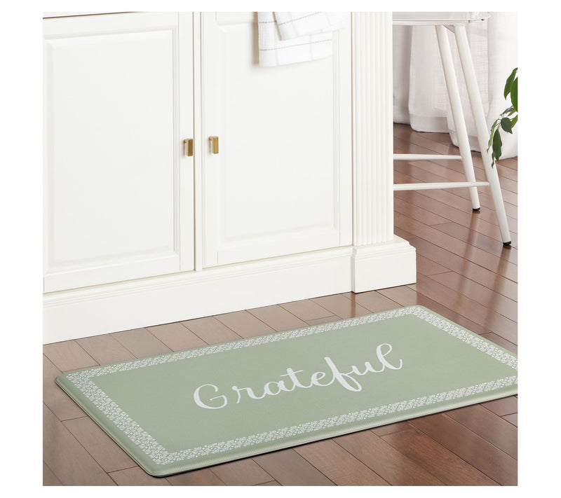 Martha Stewart Bloomfield Grateful 18"x30" Kitchen Mat — View 2