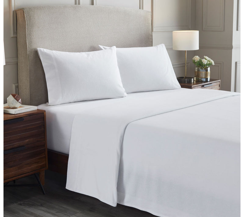 Superior Rome Flannel Solid Sheet Set, Cal. King — View 14