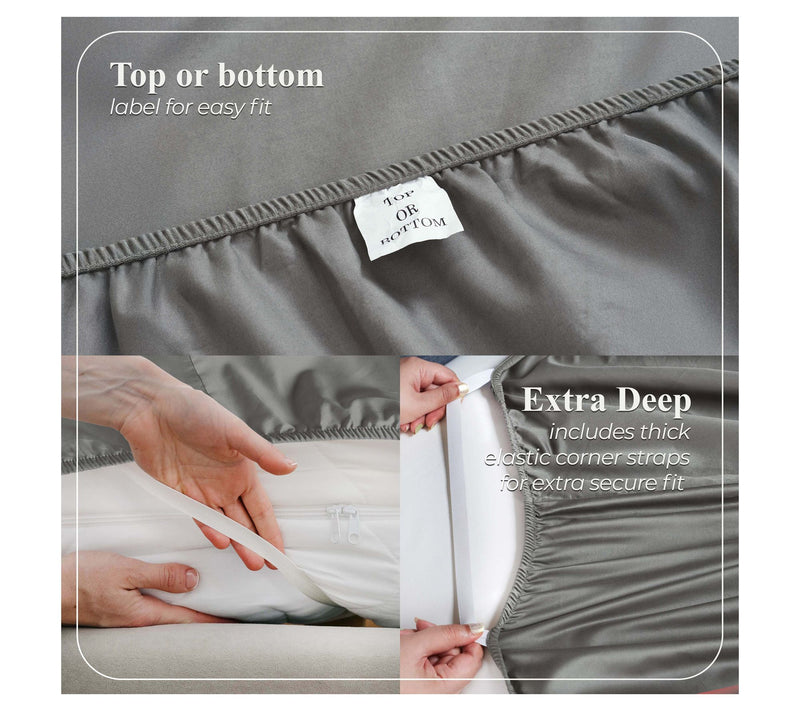 Superior Apus 500 TC Cotton 20 Deep Sheet Set,Cal/King — View 7