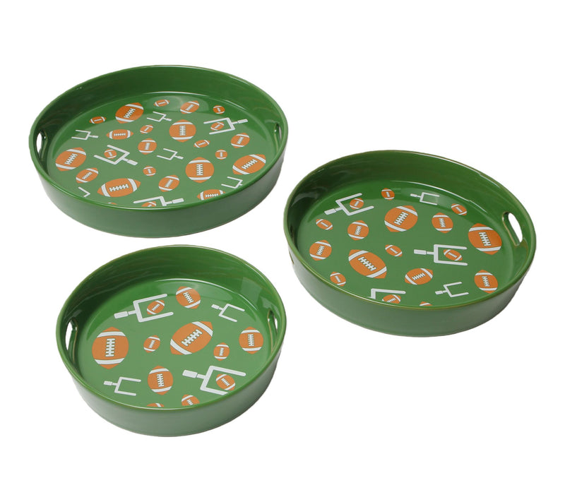 Temp-tations Seasonal Set of 3 Round Nesting Platters — View 6